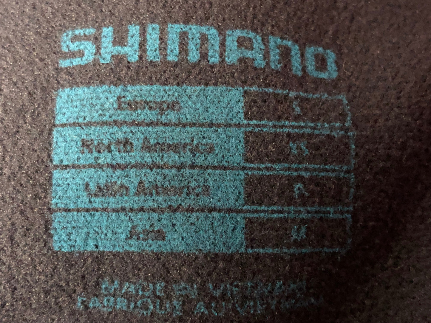 IJ953 シマノ SHIMANO 長袖 サイクルジャケット  ネイビー M 裏起毛