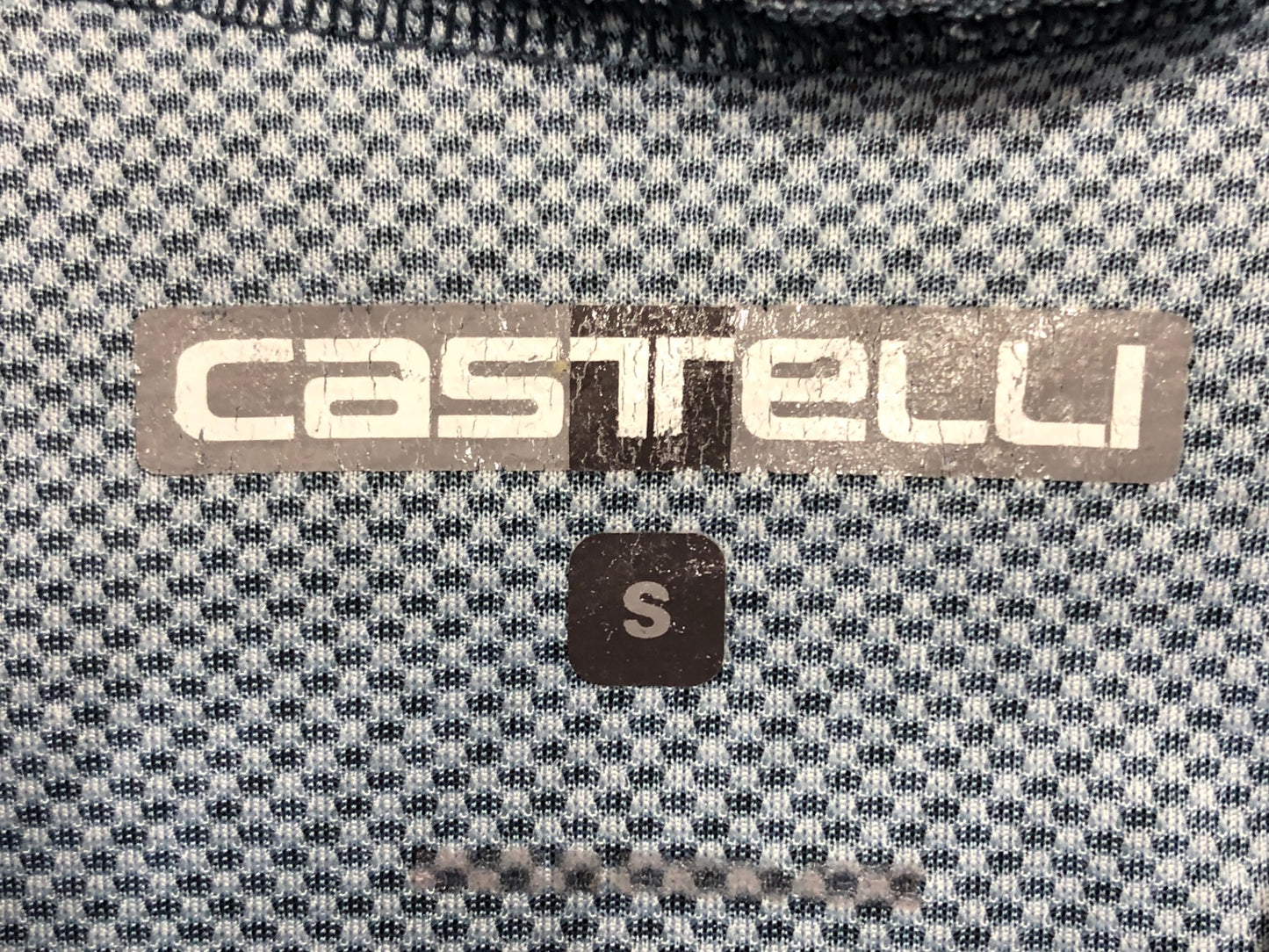 IH540 カステリ CASTELLI ロッソコルサ ROSSO CORSA 半袖 サイクルジャージ グレー S