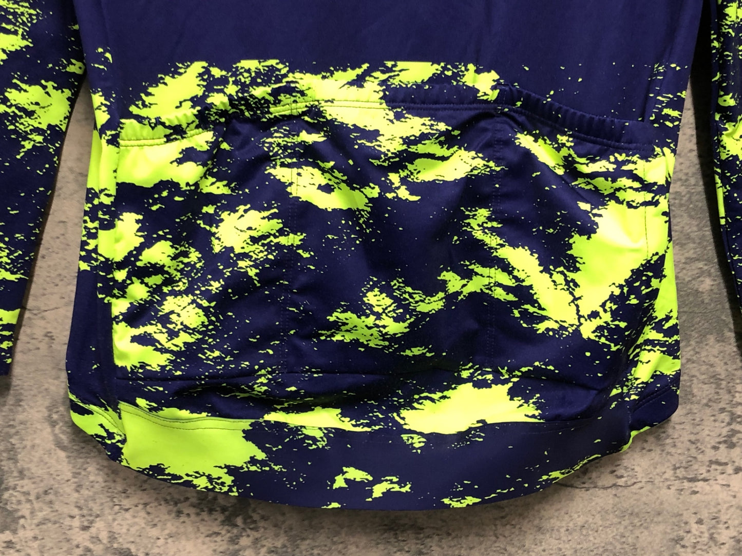 JB649 TICCC 長袖 サイクルジャージ パープル M 裏起毛