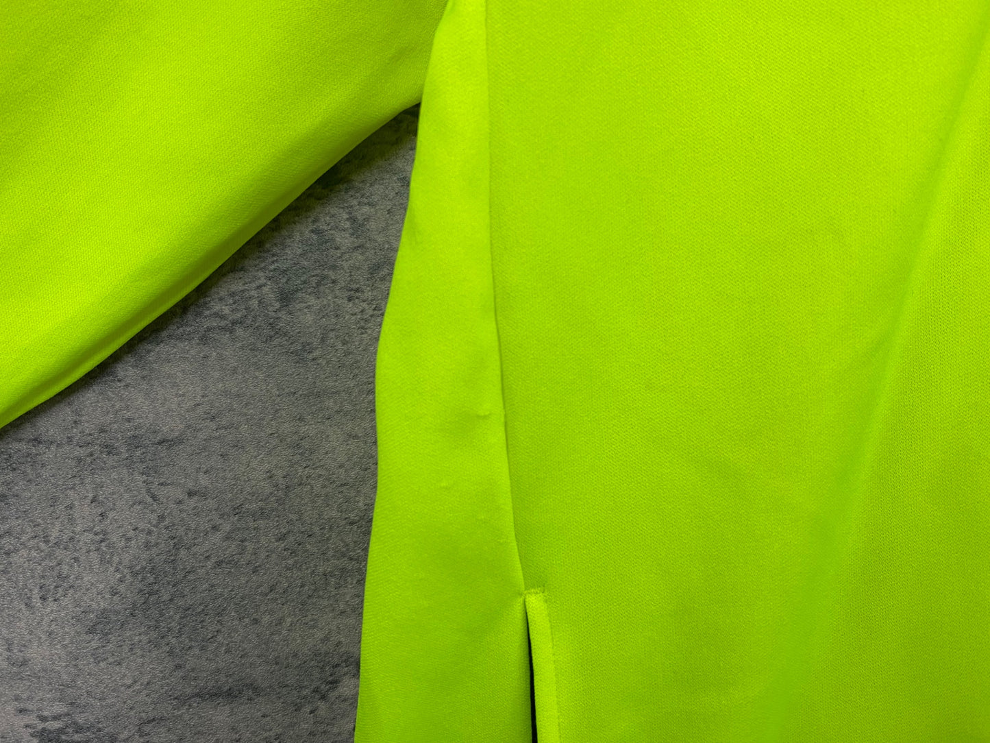 IW492 ナリフリ narifuri NF1103 長袖 フーディ フルジップ パーカー 黄 S ※スレ