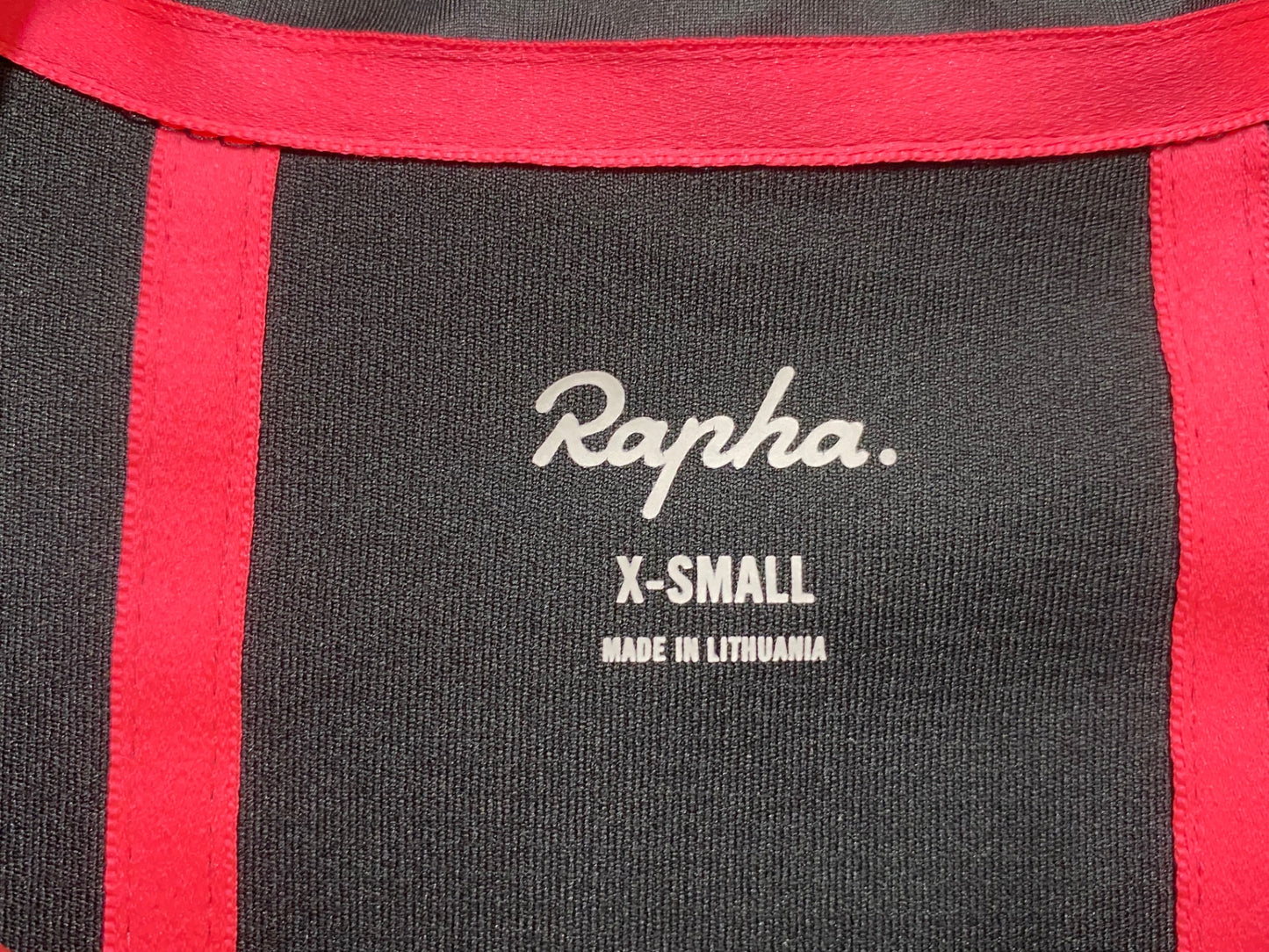IZ693 ラファ Rapha SUPER LIGHTWEIGHT JERSEY 半袖 サイクルジャージ 黒 XS