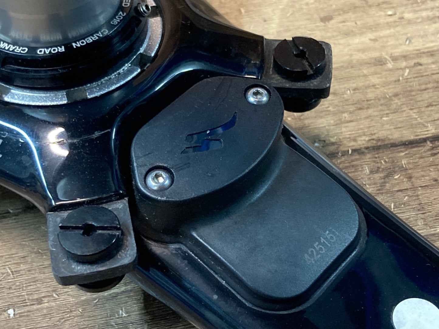 HG185 スペシャライズド SPECIALIZED S-WORKS POWER CRANKS DUAL クランクセット 両側パワーメーター 165mm PCD110 Φ30