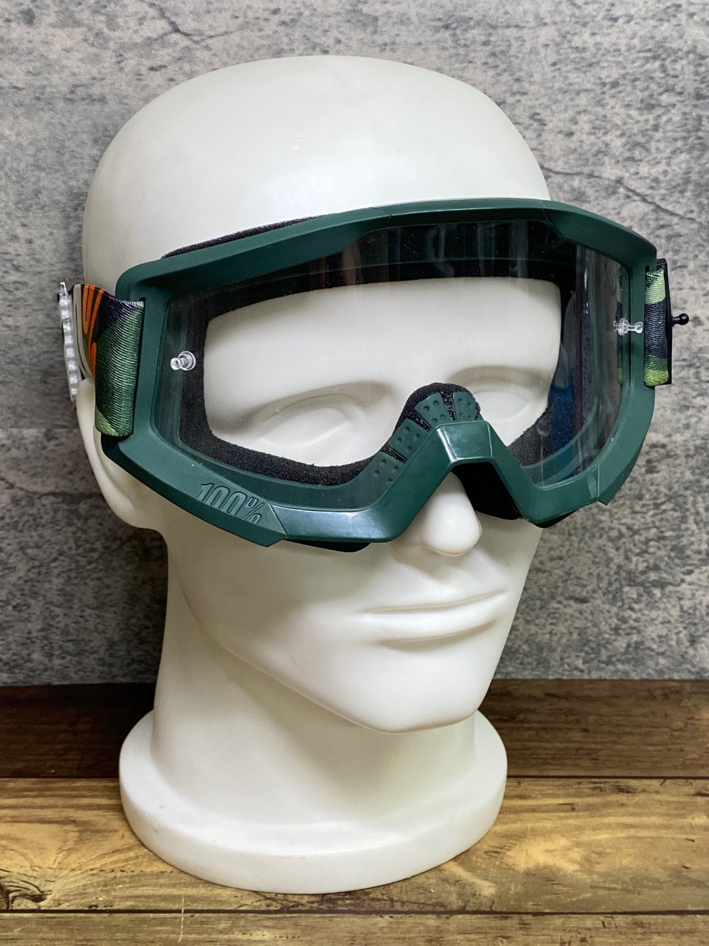 IS036 ワンハンドレッド100％ ストラータ STRATA ゴーグル オフロード 迷彩