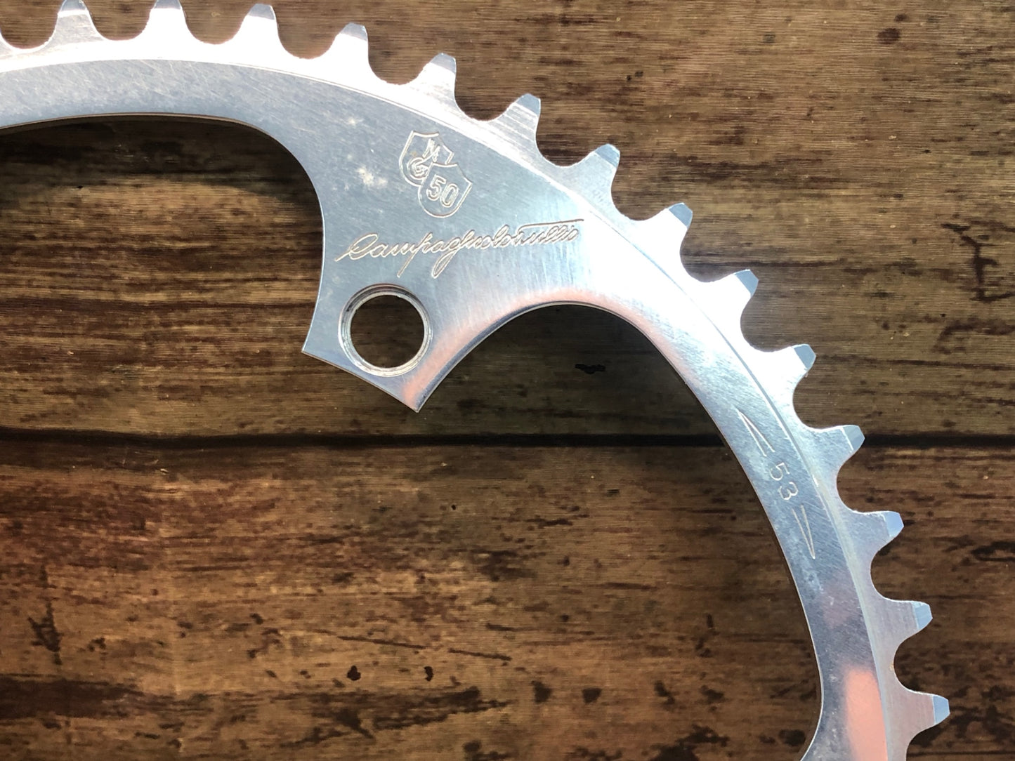 IL949 カンパニョーロ Campagnolo 50周年 チェーンリング 53T PCD144