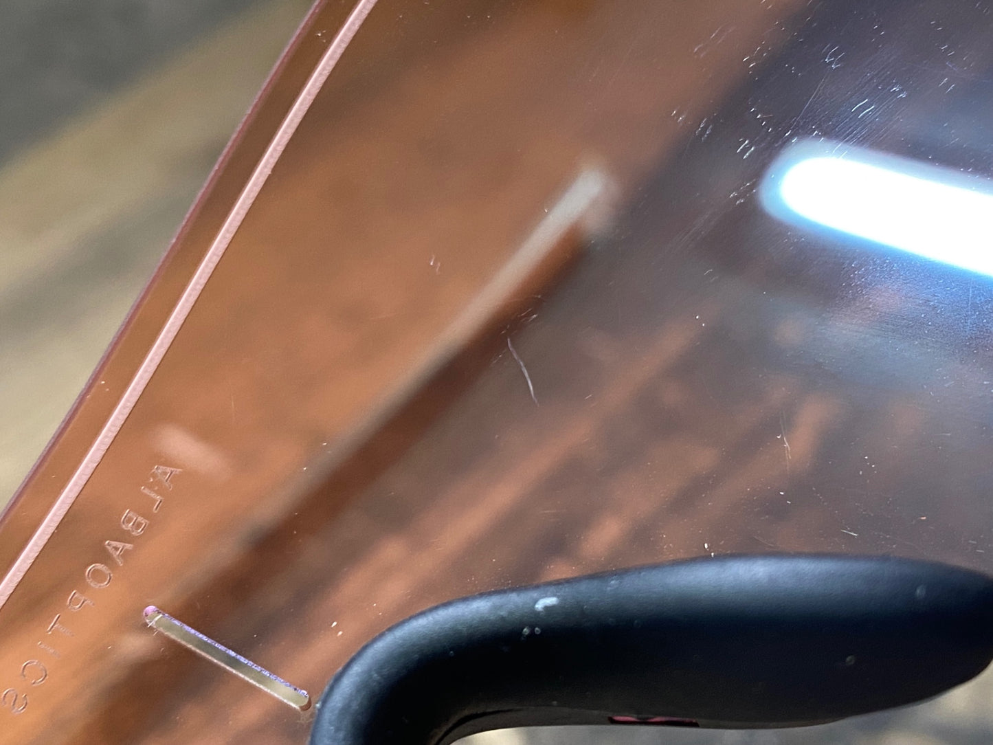 JC920 アルバオプティクス ALBA OPTICS ストラトス Stratos サングラス アイウェア 黒 調光レンズ レッドミラーレンズ