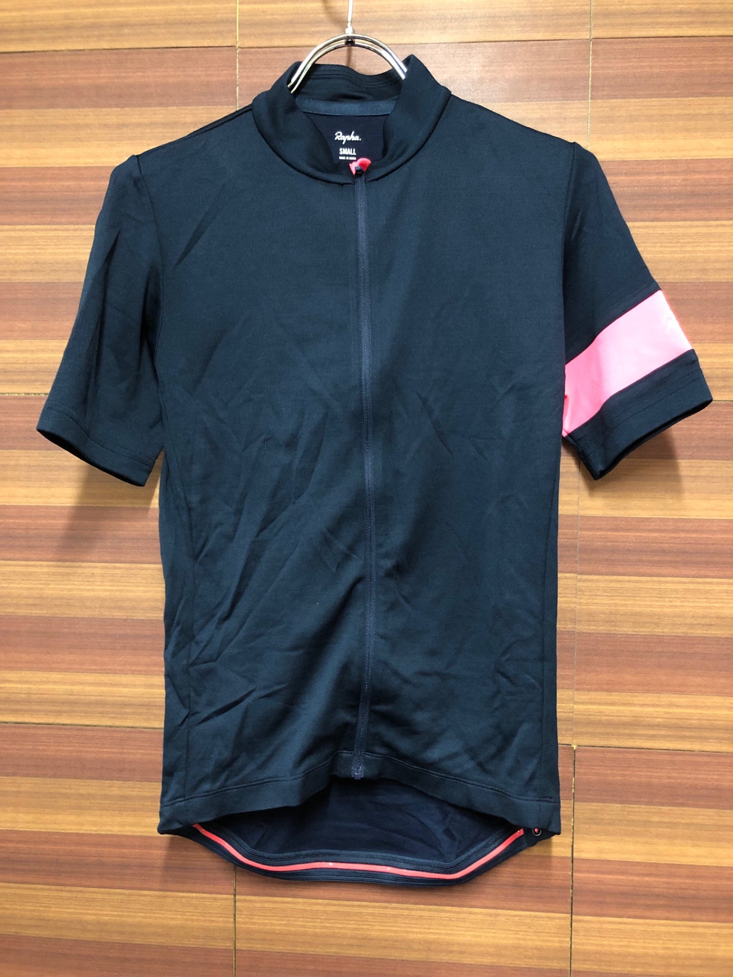 IM977 ラファ Rapha SS CLASSIC JERSEY Ⅱ 半袖 サイクルジャージ 紺 S