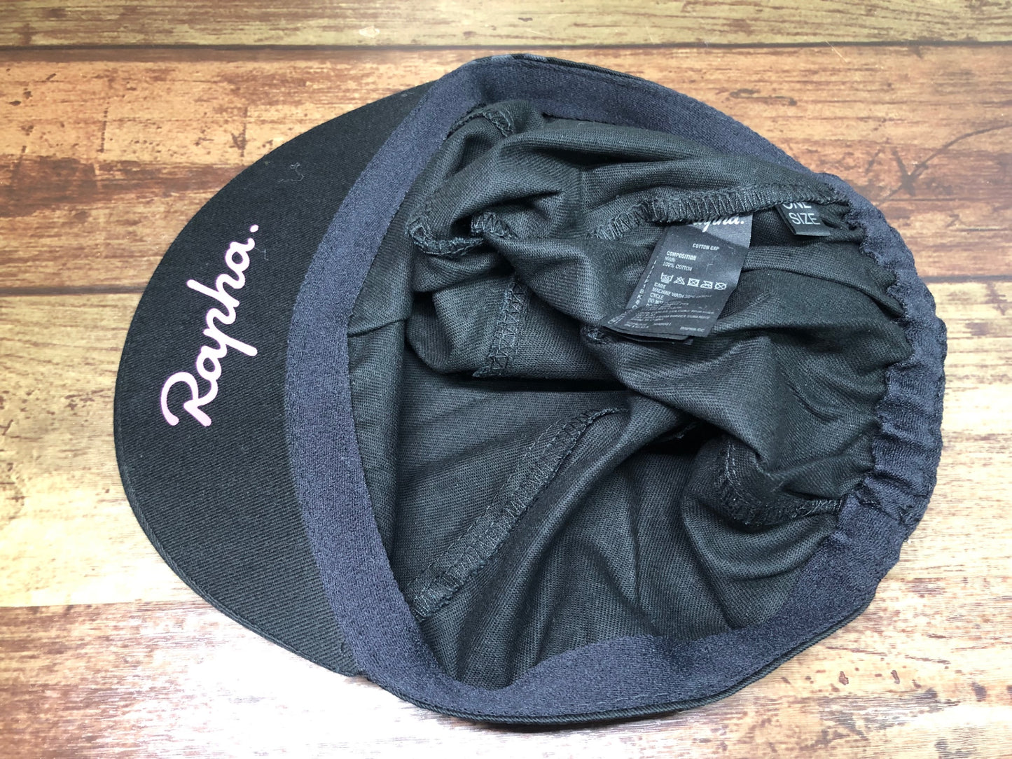 IT256 ラファ Rapha A DAY IN NELL CAP サイクルキャップ 黒 ピンク ONE SIZE