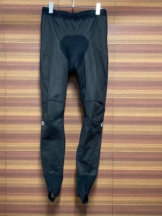 IU100 パールイズミ PEARL iZUMi レーサータイツ 黒 L 裏起毛