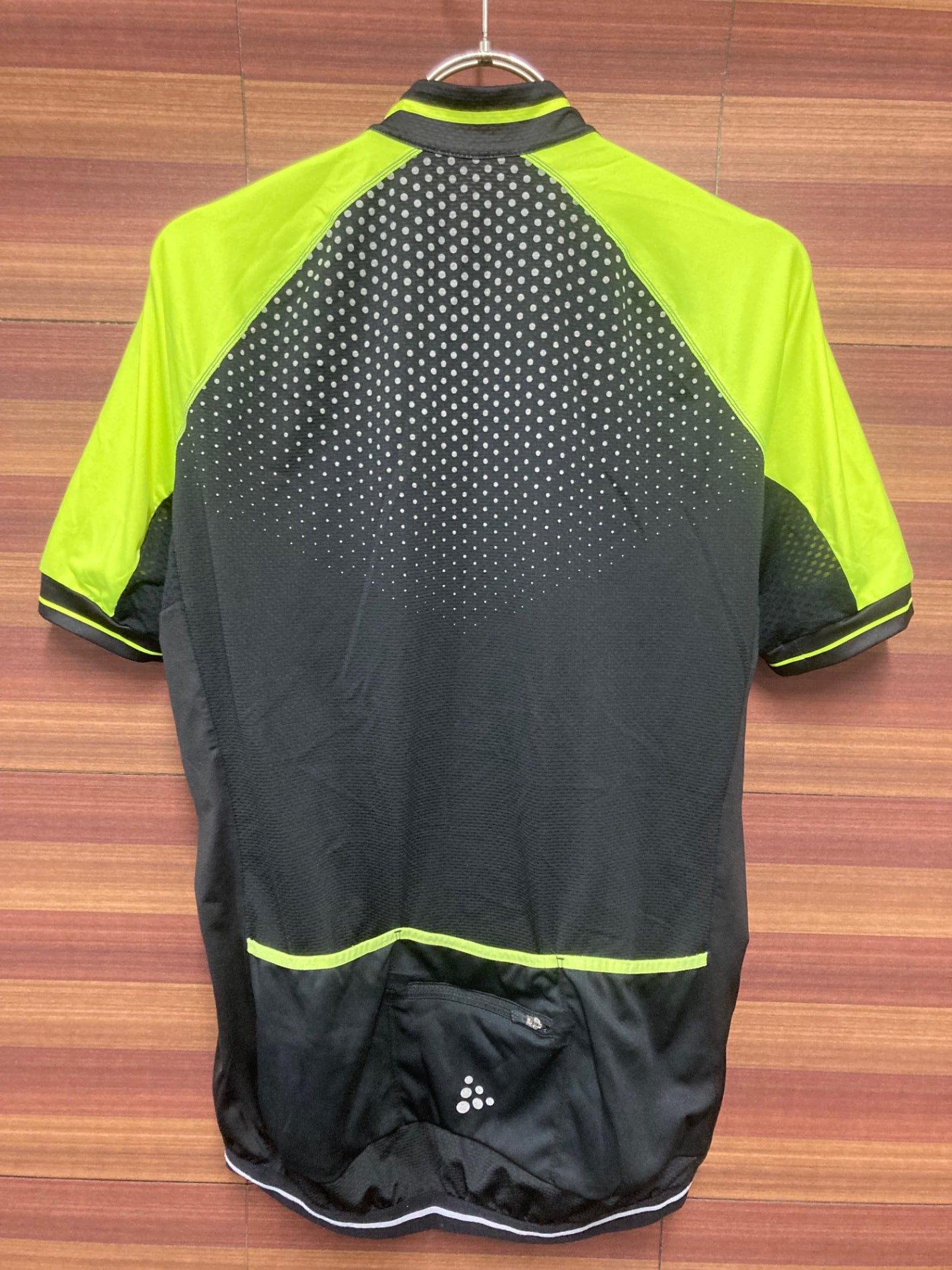 IM205 クラフト CRAFT 半袖 サイクルジャージ 黒 L