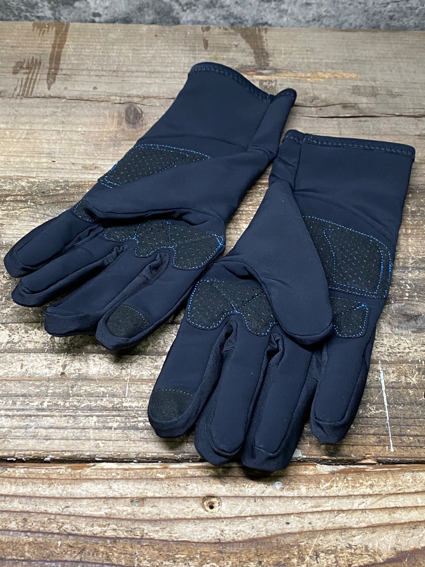 IU537 アソス assos WINTER GLOVES EVO 長指 グローブ 黒 M 裏起毛