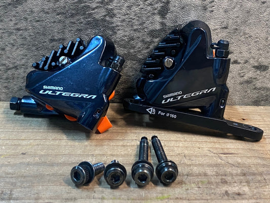 IE759 シマノ SHIMANO アルテグラ ULTEGRA BR-R8070 ディスクブレーキ キャリパー 油圧 前後セット