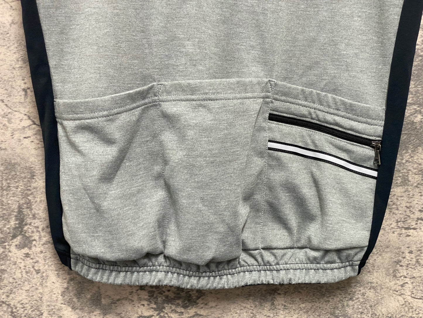 JA933 パールイズミ PEARL iZUMi 半袖 サイクルジャージ グレー 黒 XL