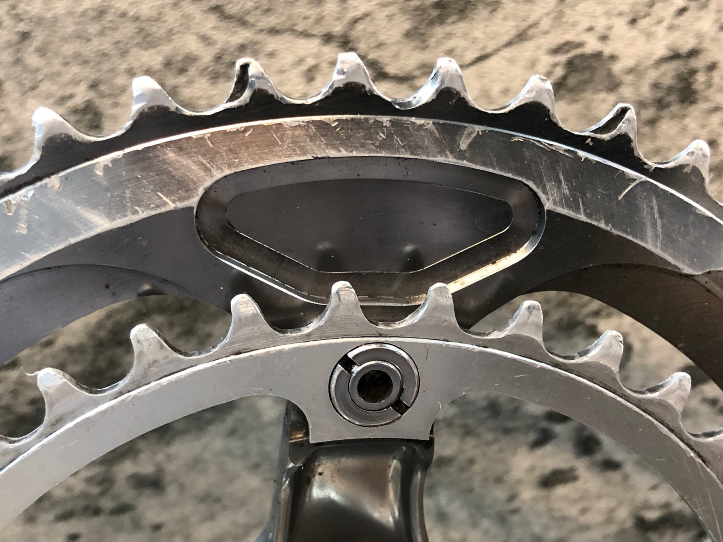 IP084 シマノ SHIMANO デュラエース DURA-ACE FC-7800 クランクセット 52/38T 167.5mm ※インナーチェーンリング非純正