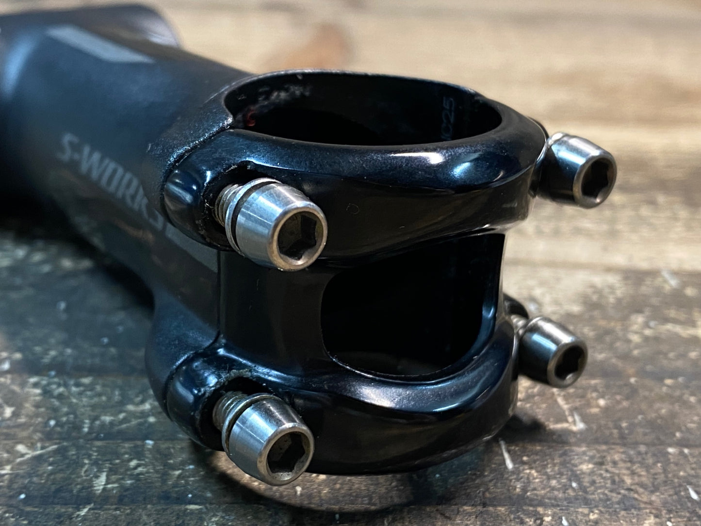 IX529 スペシャライズド SPECIALIZED S-WORKS SL STEM アルミ ステム ブラック 90ｍｍ Φ31.8