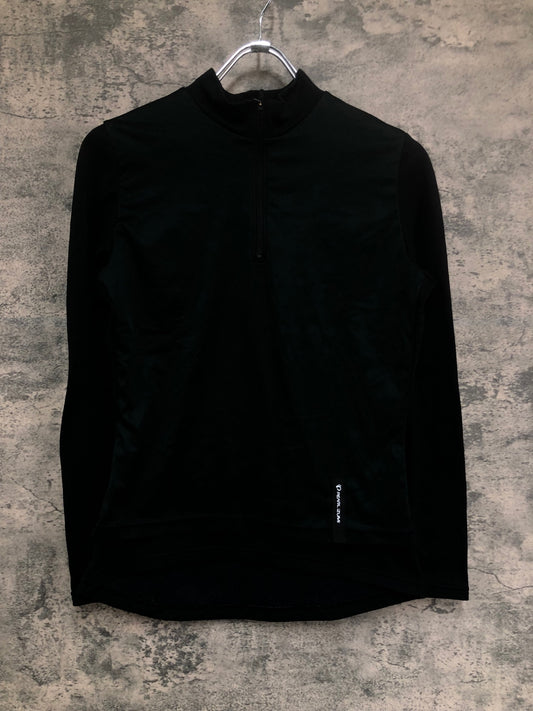 IX022 パールイズミ PEARL iZUMi 長袖 ミドルレイヤー 黒 レディース L 裏起毛