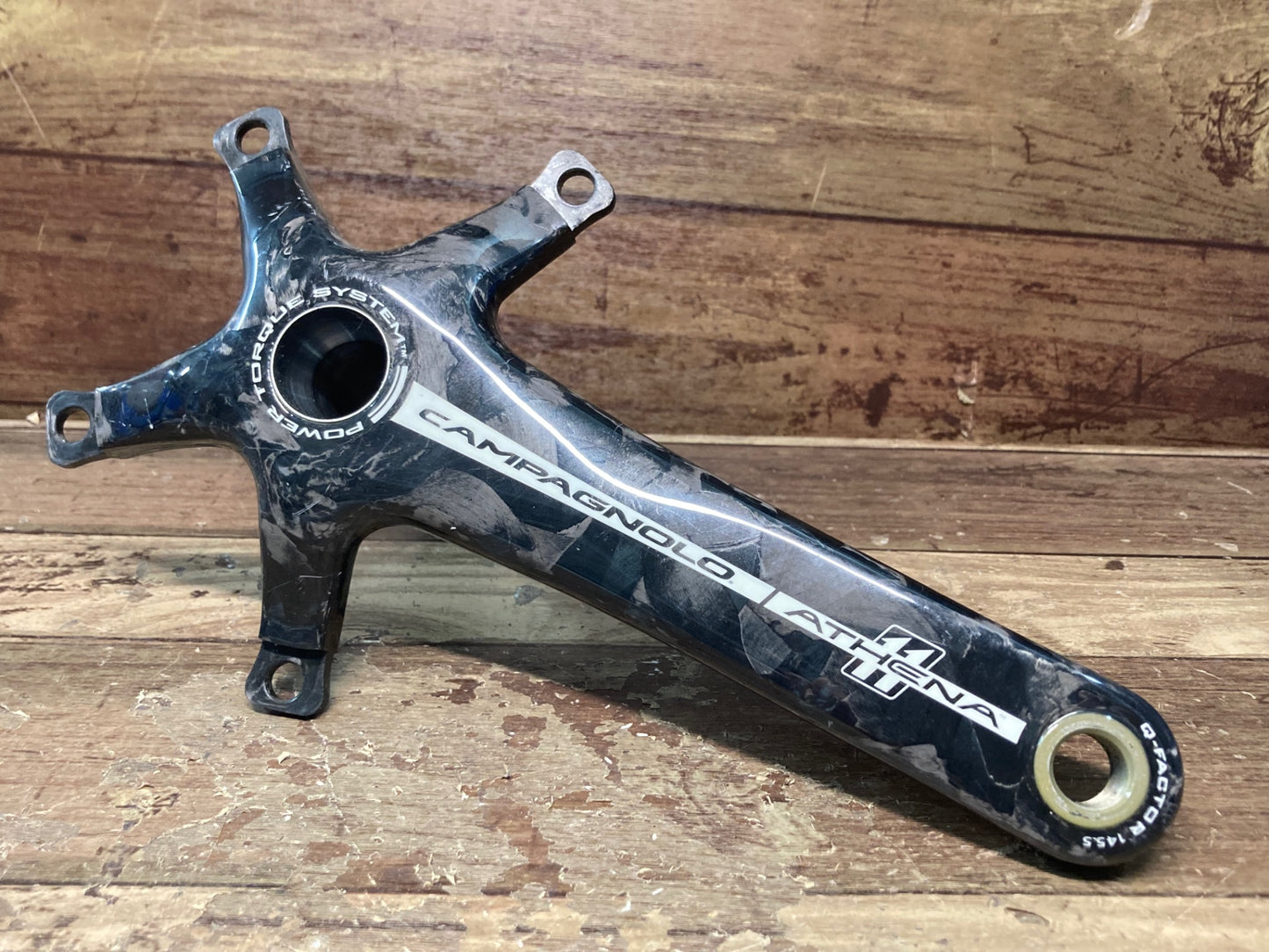 HK351 カンパニョーロ CAMPAGNOLO アテナ ATHENA パワートルク カーボン クランク 右のみ 170mm 53/39T