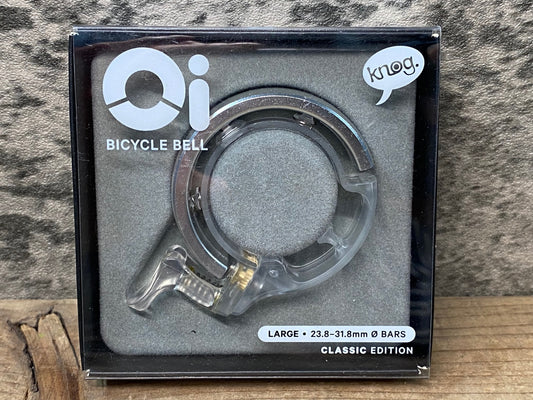 JA076 ノグ Knog オイ Oi サイクルベル CLASSIC LARGE シルバー