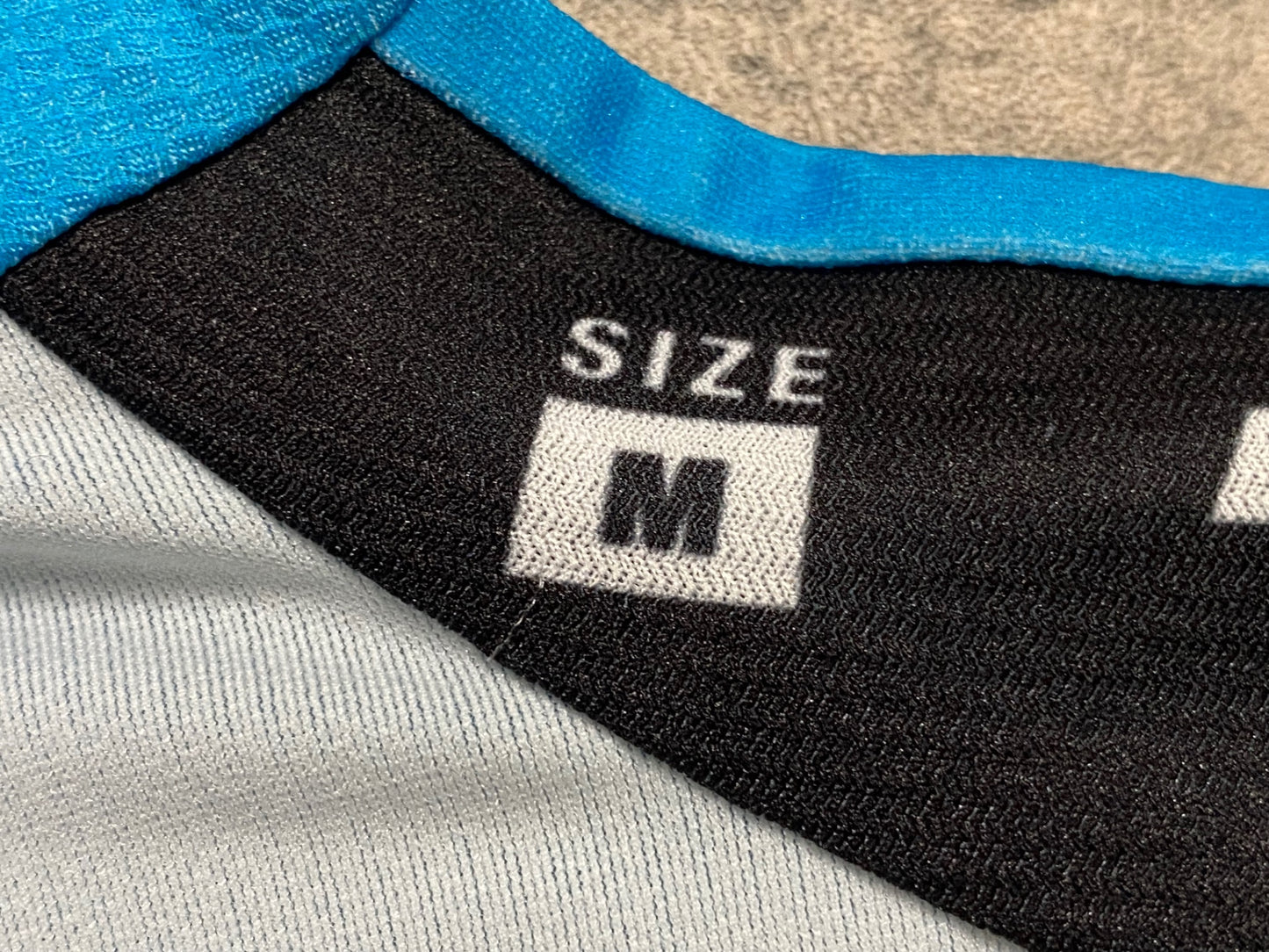 JB903 アソス ASSOS EQUIPE RS AEROJERSEY RACE SERIES CLIMA CODE 1/3 半袖 サイクルジャージ 青 黒 M