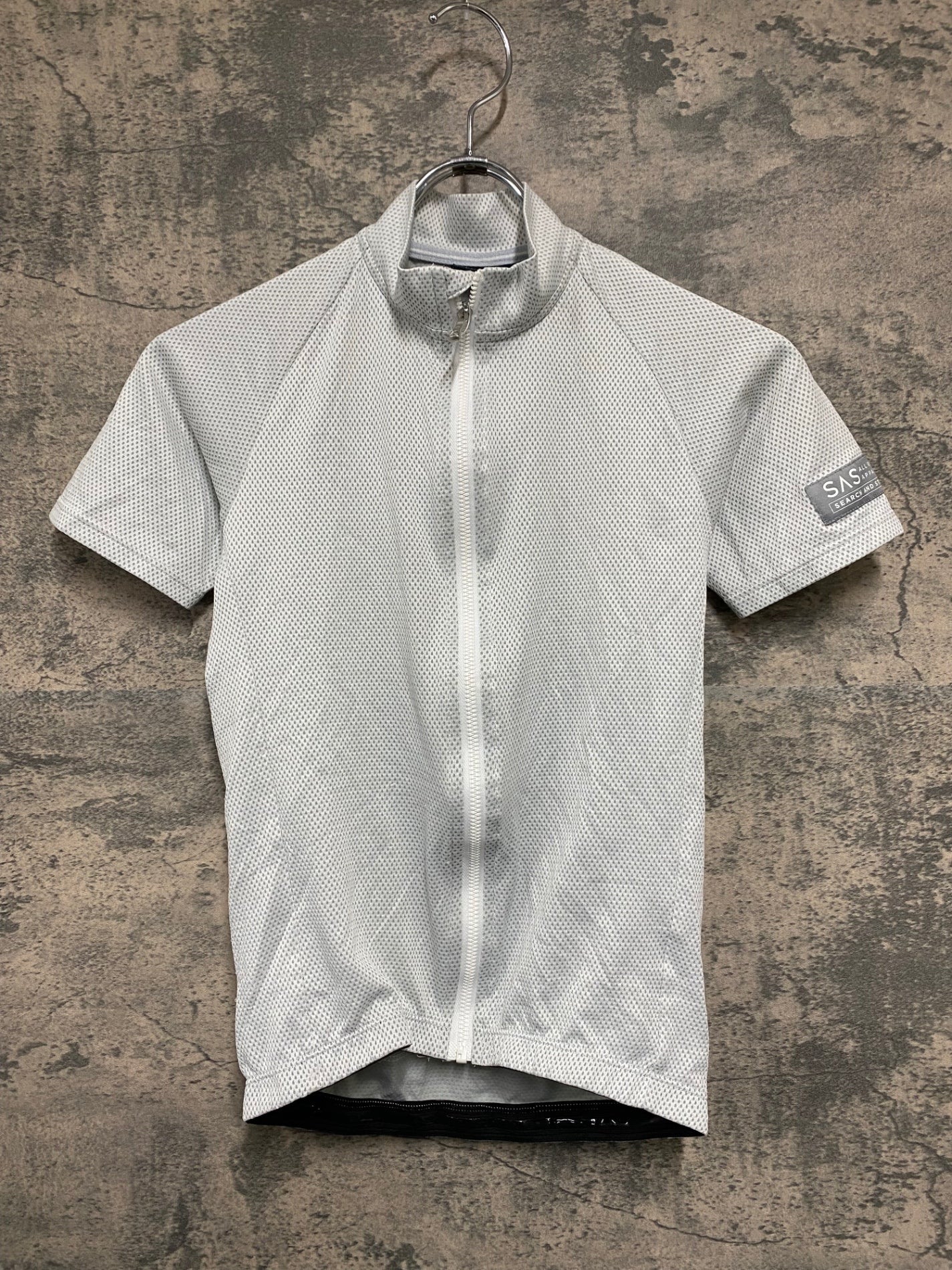 IS732 SEARCH AND STATE 半袖 サイクルジャージ 白 XS