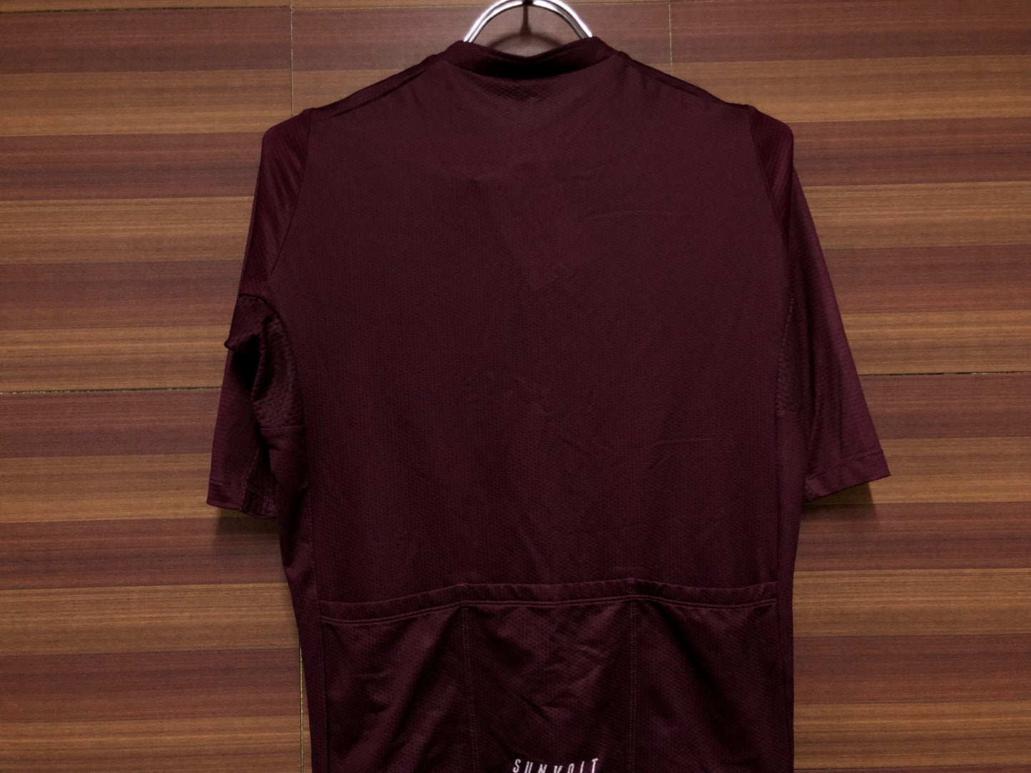 IH314 サンボルト SUNVOLT 半袖 サイクルジャージ バーガンディ L