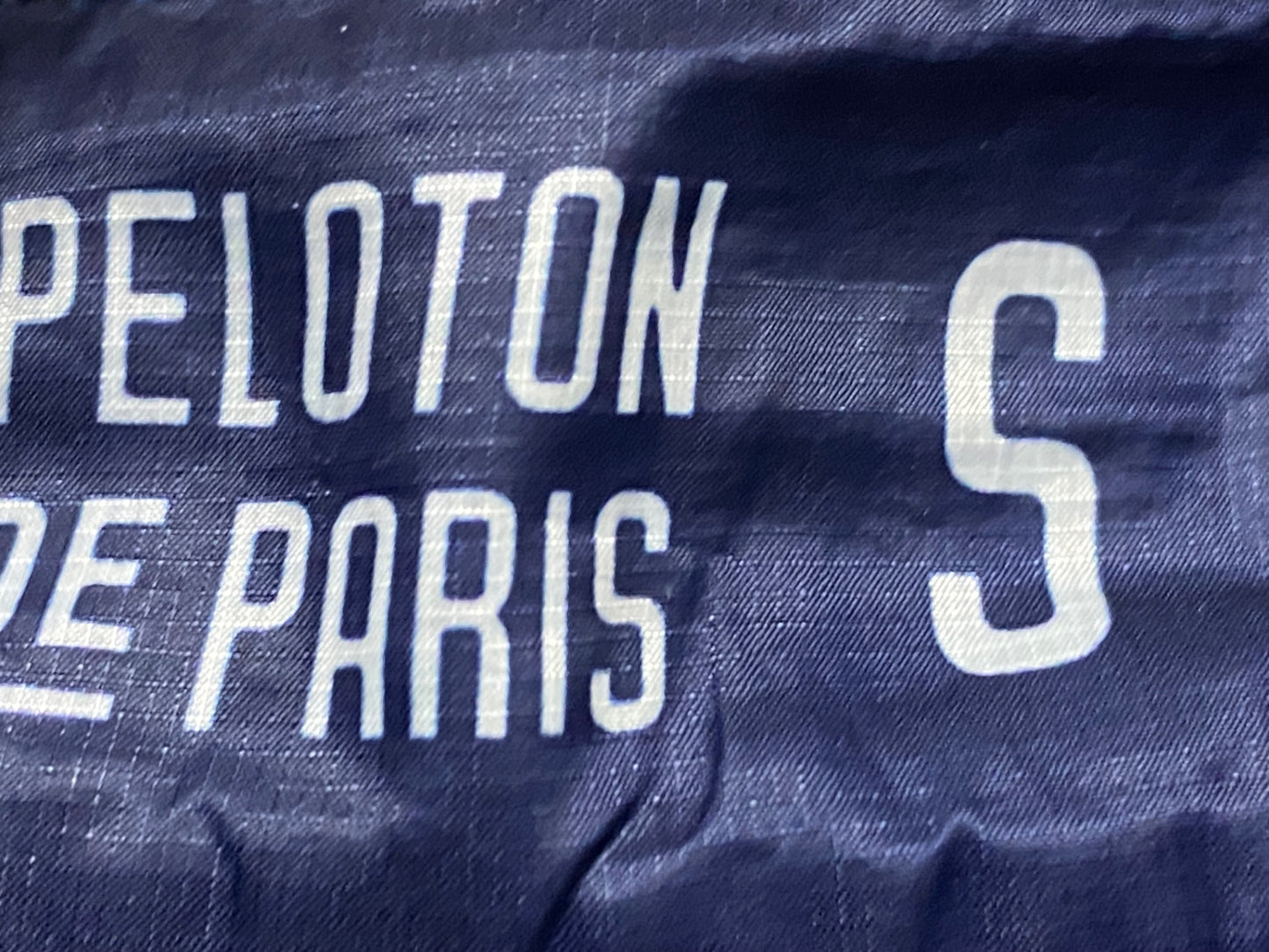 JC193 プロトンドパリ PELOTON DE PARIS WIND GILET ジレ ベスト 紺 S