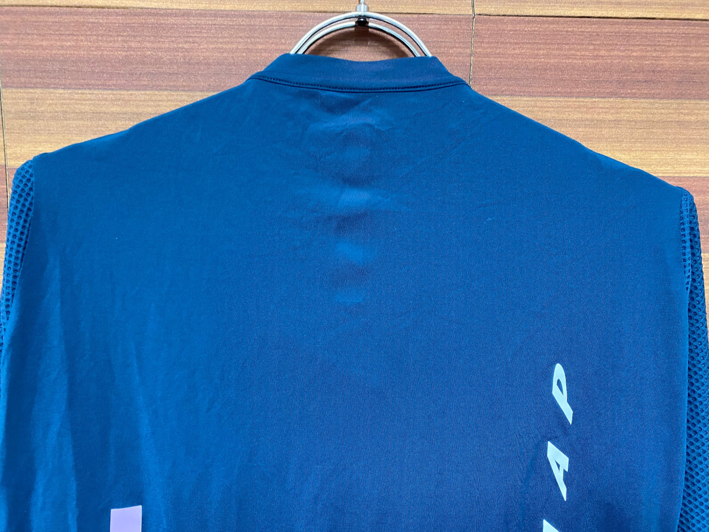 IN594 マープ MAAP PRO FIT JERSEY 長袖 サイクルジャージ 紺 L