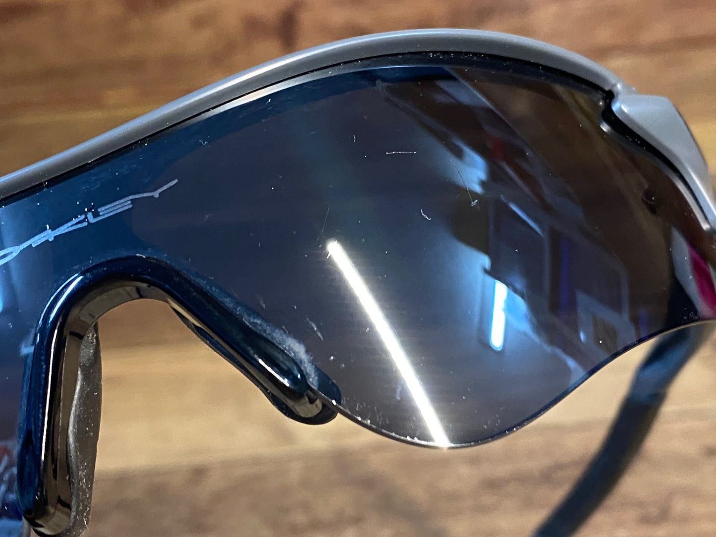 IB788 オークリー OAKLEY レーダーロック RADARLOCK サングラス アイウェア グレー ブラック ※レンズ傷