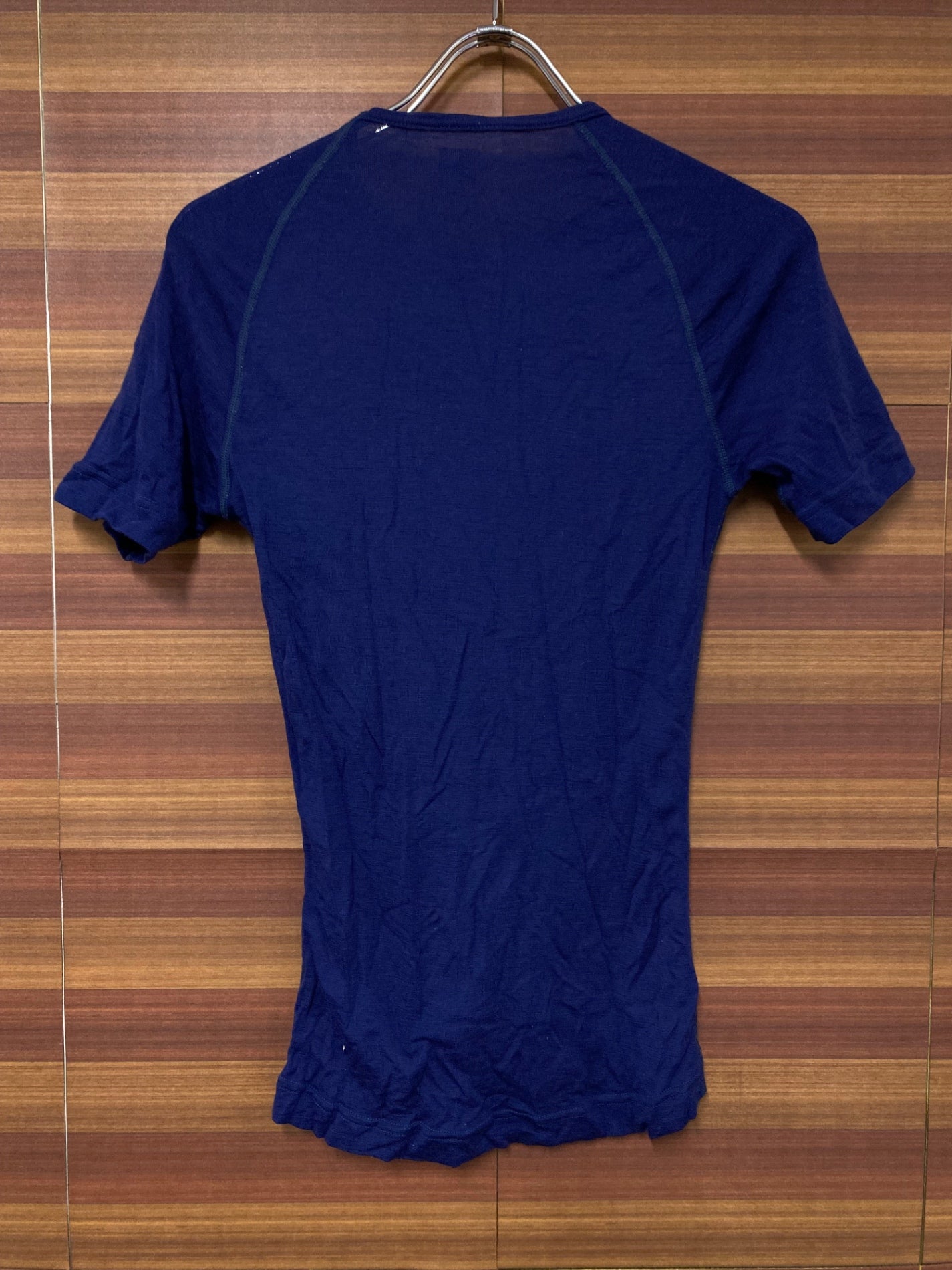 IK478 ラファ Rapha SHORT SLEEVE MERINO BASE LAYER 半袖 べースレイヤー 紺 XS