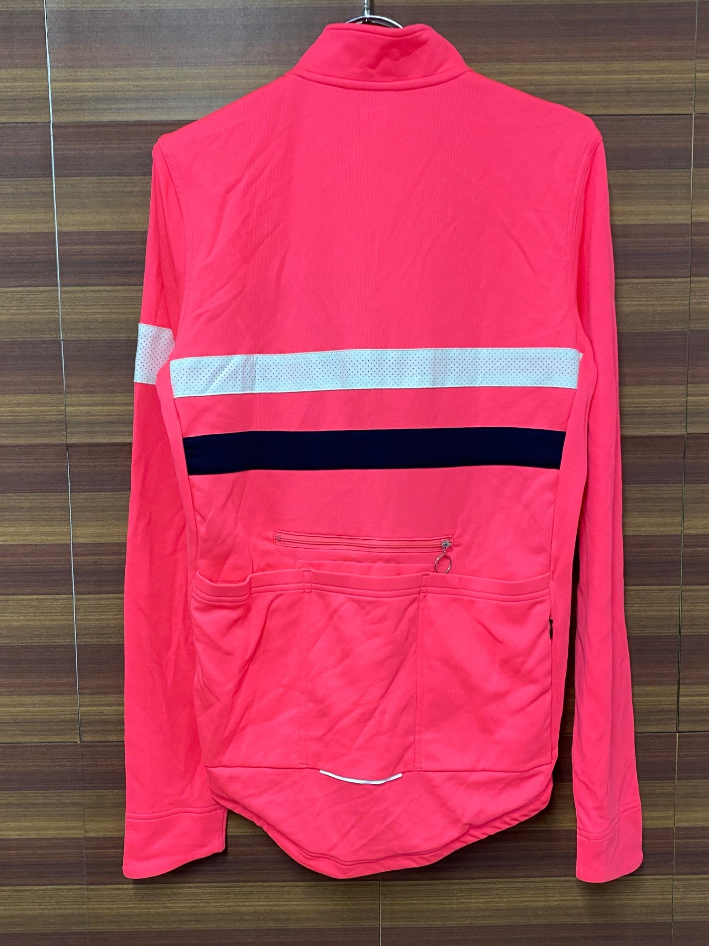 IS412 ラファ Rapha ブルベ BREVET JERSEY 長袖サイクルジャージ ピンク M