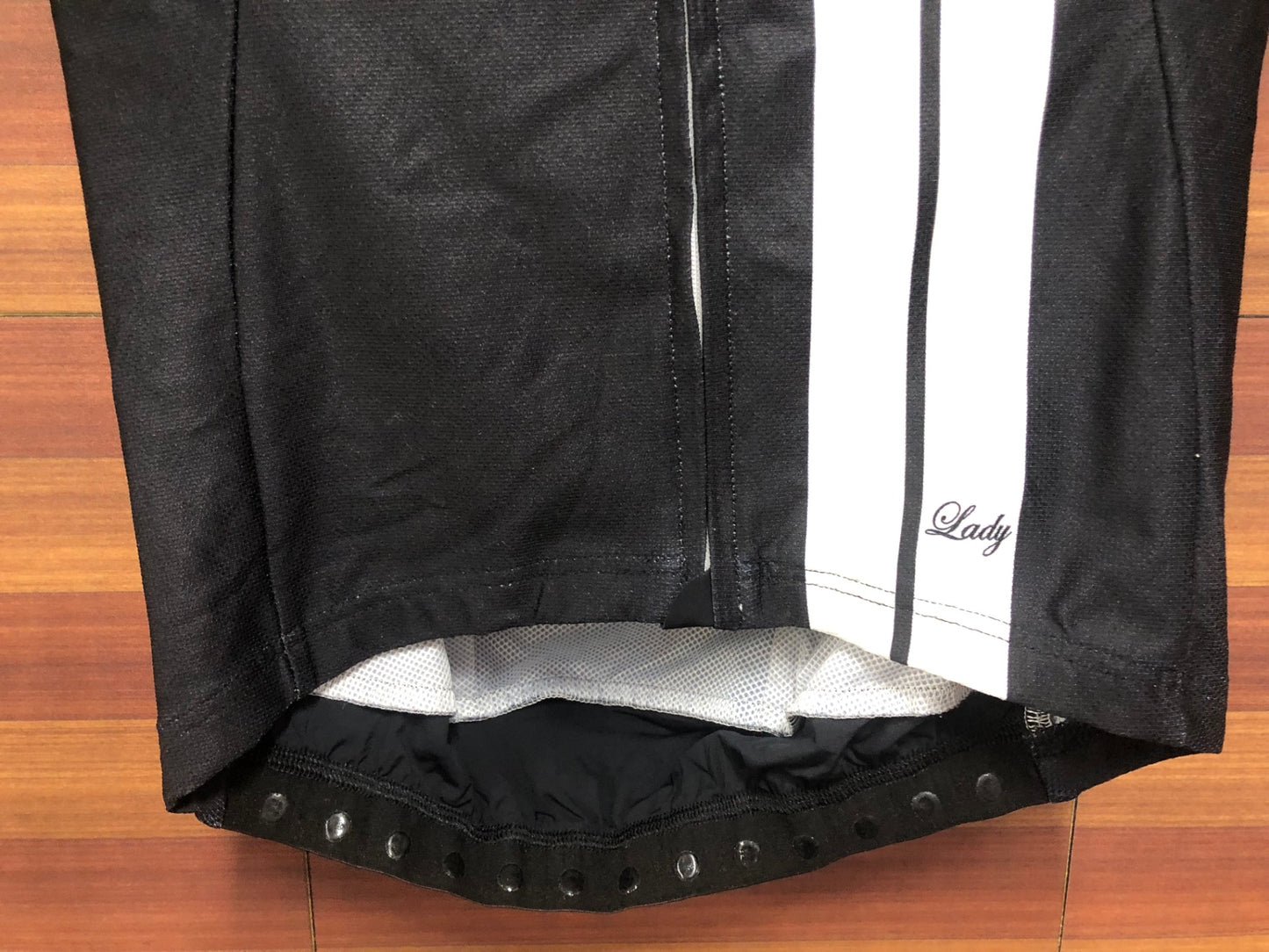 IT818 アソス assos SS.Lady 半袖 サイクルジャージ 黒 白 S レディース