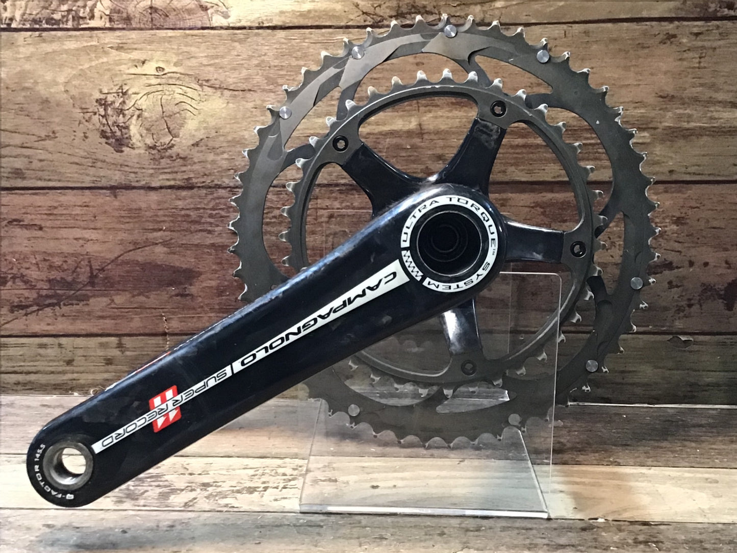 IK789 カンパニョーロ CAMPAGNOLO スーパーレコード SUPER RECORD クランクセット ULTRATORQUE 53/39T 175mm