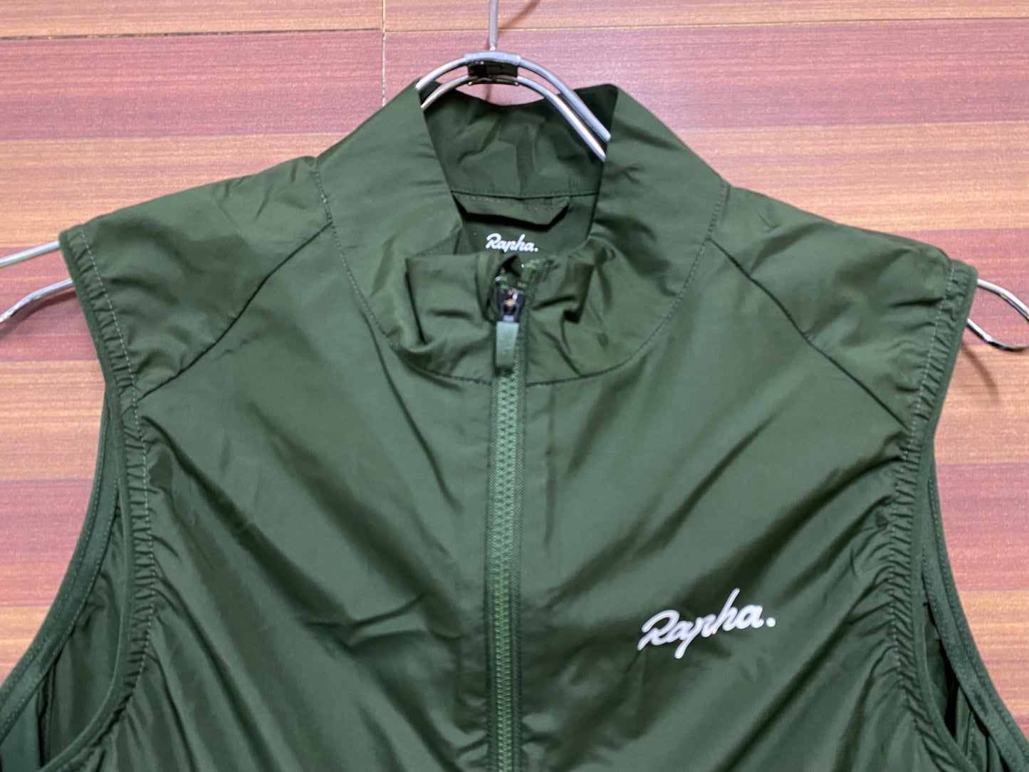 IE964 ラファ Rapha CORE GILET ジレ サイクルベスト 緑 S