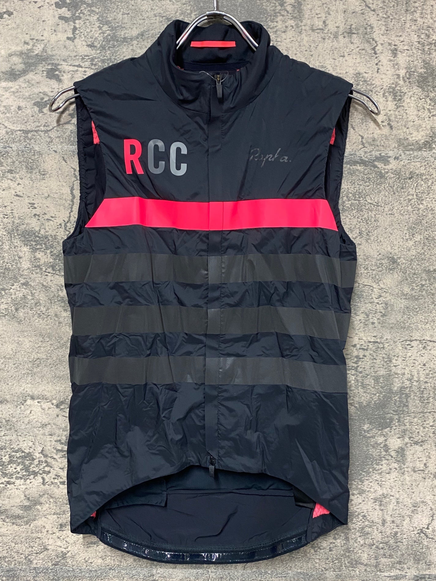IZ161 ラファ Rapha RCC PRO TEAM INSULATED GILET サイクルベスト ジレ 紺 S