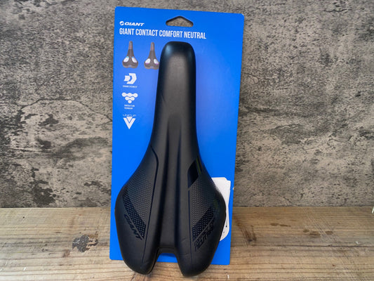 IW003 ジャイアント GIANT CONTACT COMFORT NEUTRAL サドル 黒 クロモリ