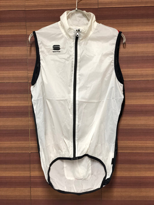 IN584 スポーツフル sportful サイクルベスト ジレ 白 M