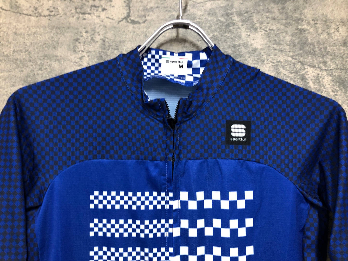 JA001 スポーツフル sportful 半袖 サイクルジャージ ネイビー M