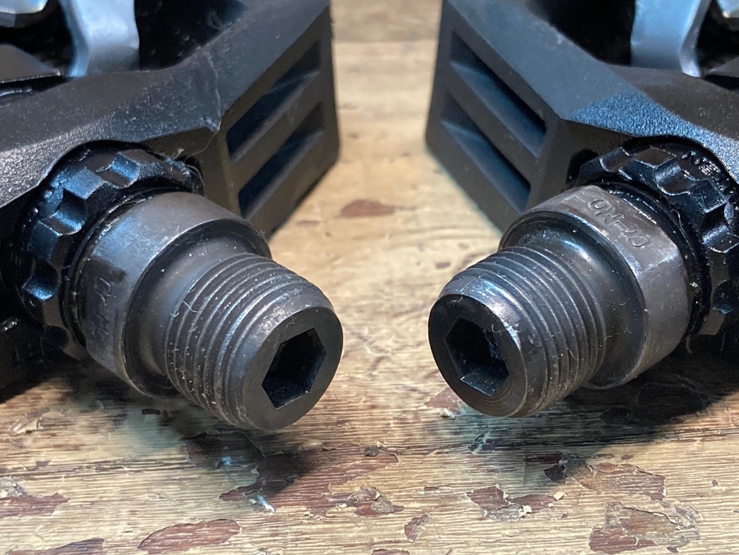 IM485 シマノ SHIMANO CLICK'R PD-T421 ビンディングペダル 黒 SPD