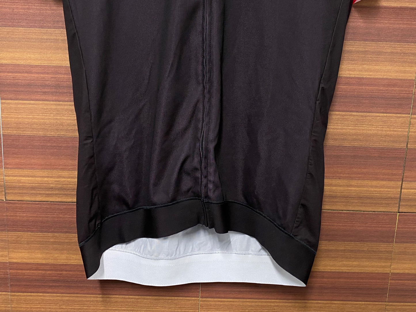 IR995 シマノ SHIMANO 半袖 サイクルジャージ 黒 赤 L