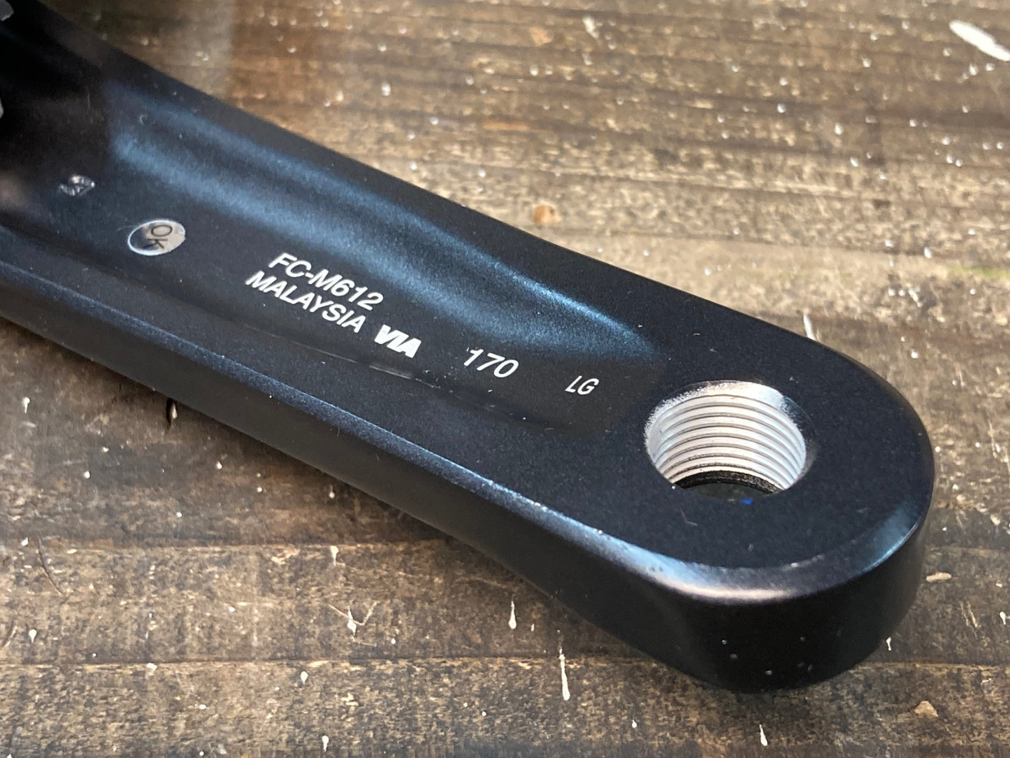 IK885 シマノ SHIMANO デオーレ DEORE FC-M612 クランクセット 170mm 40/30/22T