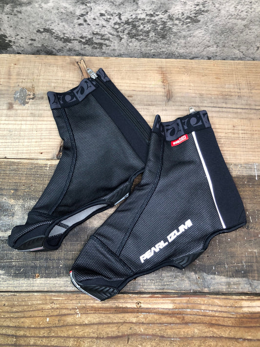 IP603 パールイズミ PEARL iZUMi シューズカバー 黒 L 裏起毛 WIND BREAK