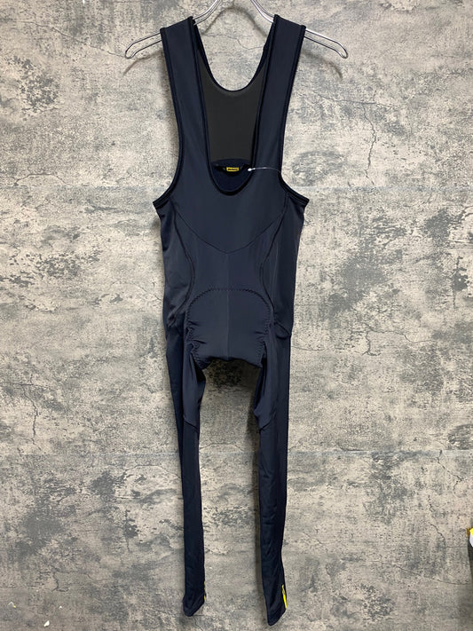 JC317 マヴィック MAVIC 裏起毛 ビブタイツ 黒 M