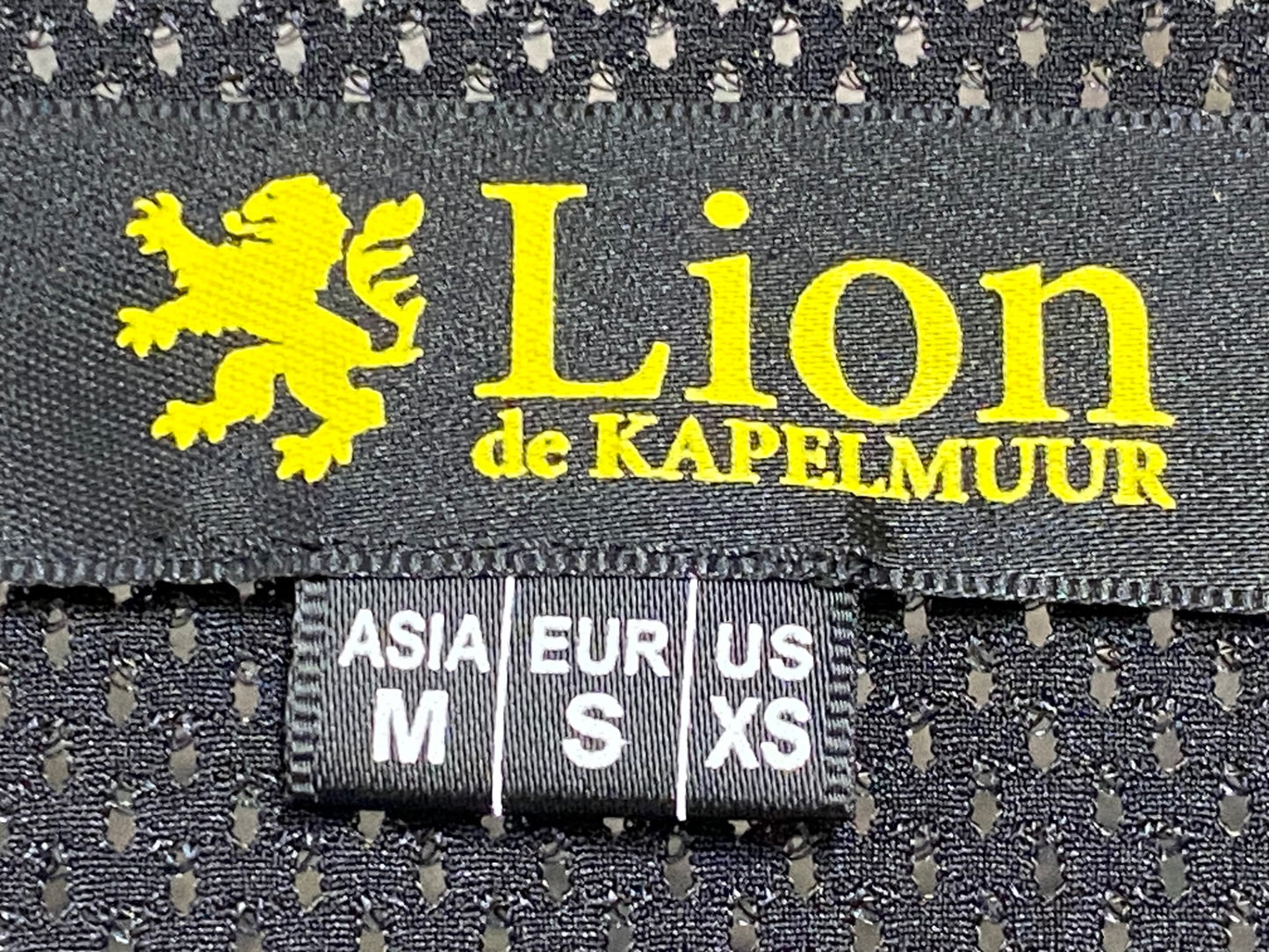 IZ778 リオンドカペルミュール Lion de KAPELMUUR ビブタイツ 黒 M 裏起毛