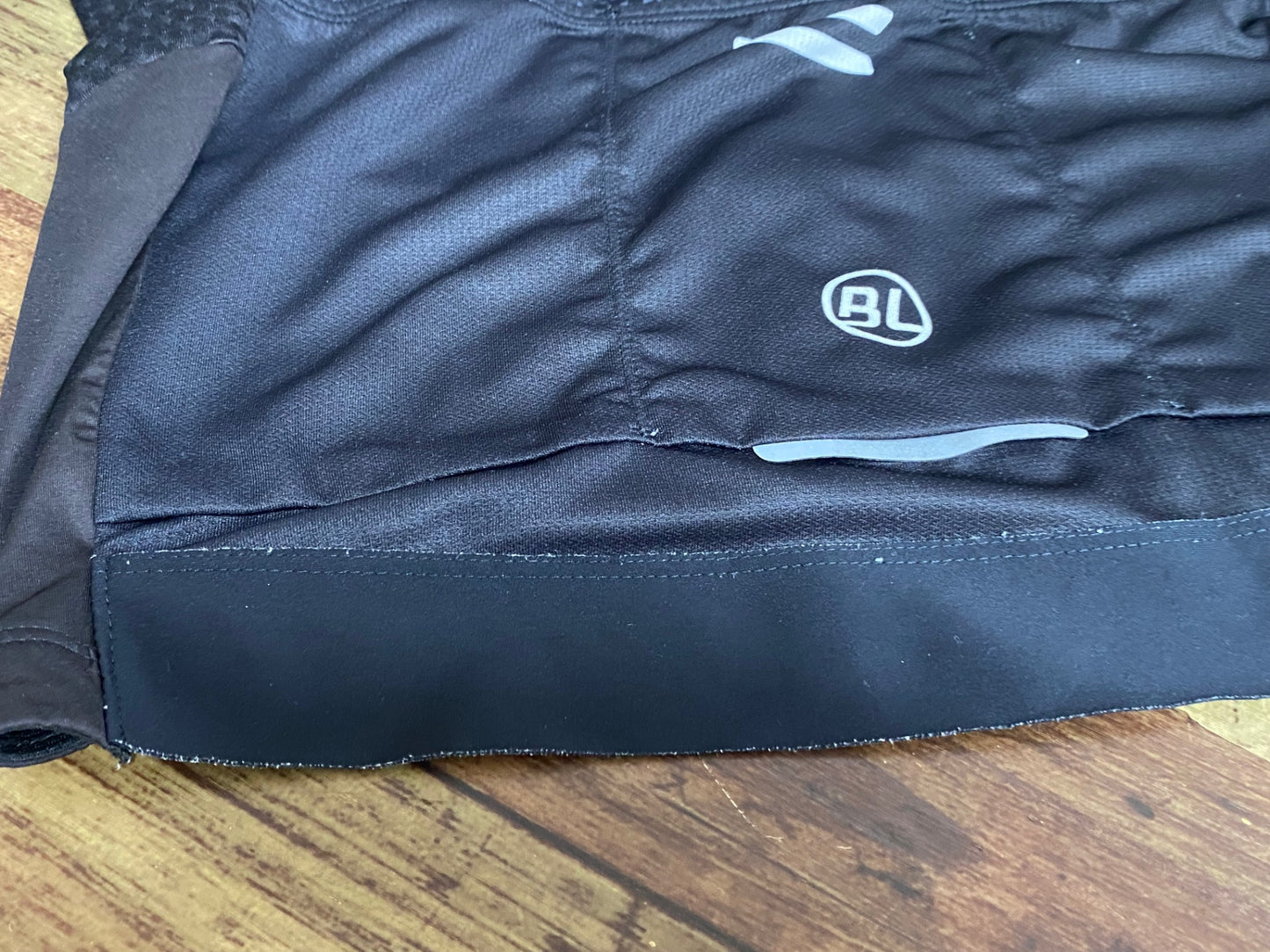 IZ497 バイシクルライン Bicycle Line 半袖サイクルジャージ 黒 L