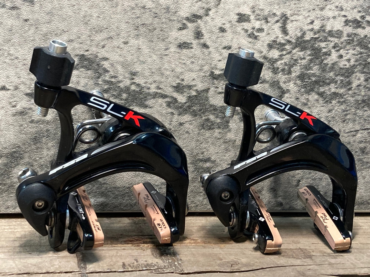 IR018 FSA SL-K キャリパーブレーキ 前後セット 黒