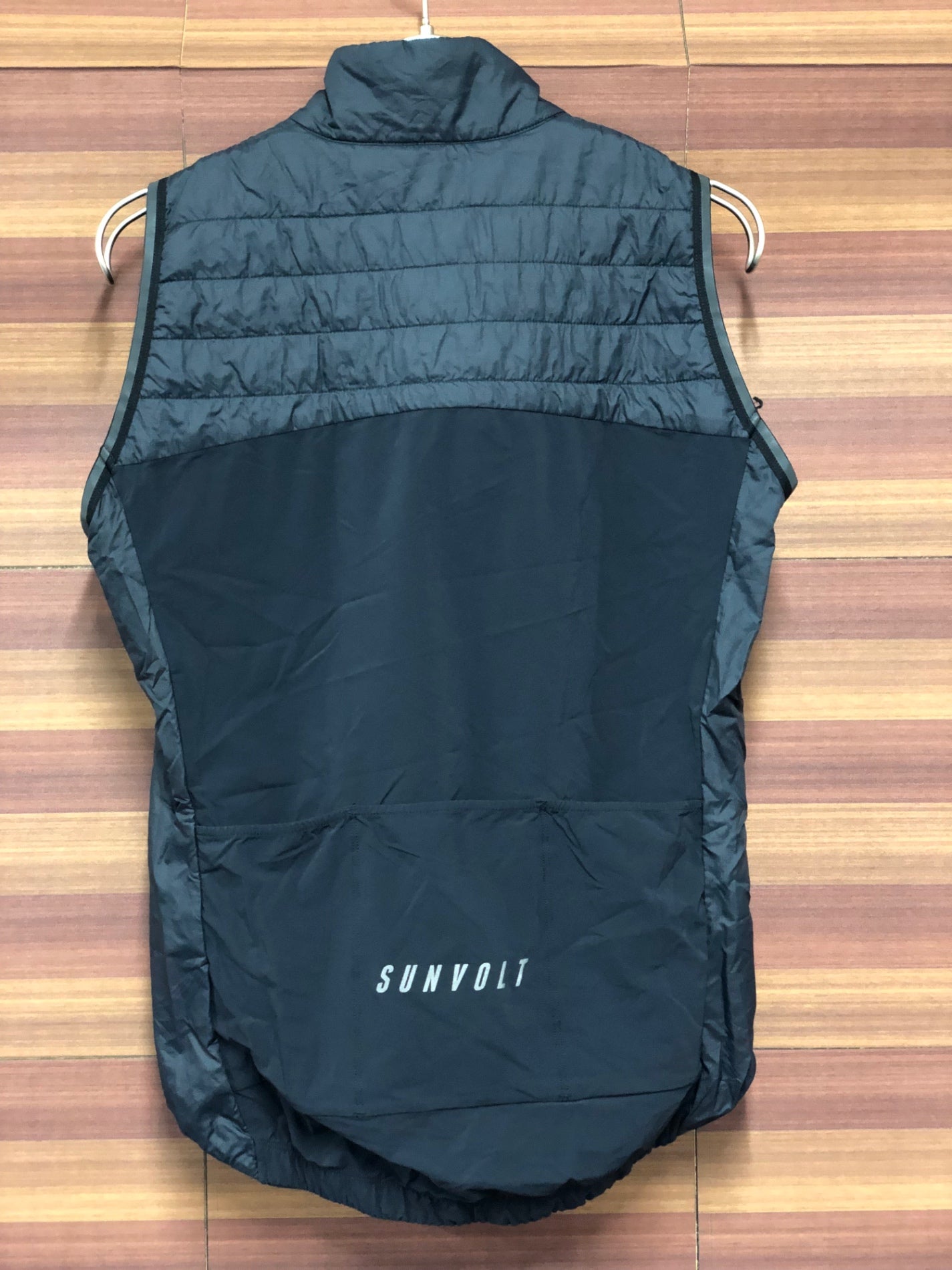 IQ820 サンボルト SUNVOLT サイクルベスト ジレ 紺 XS 裏起毛