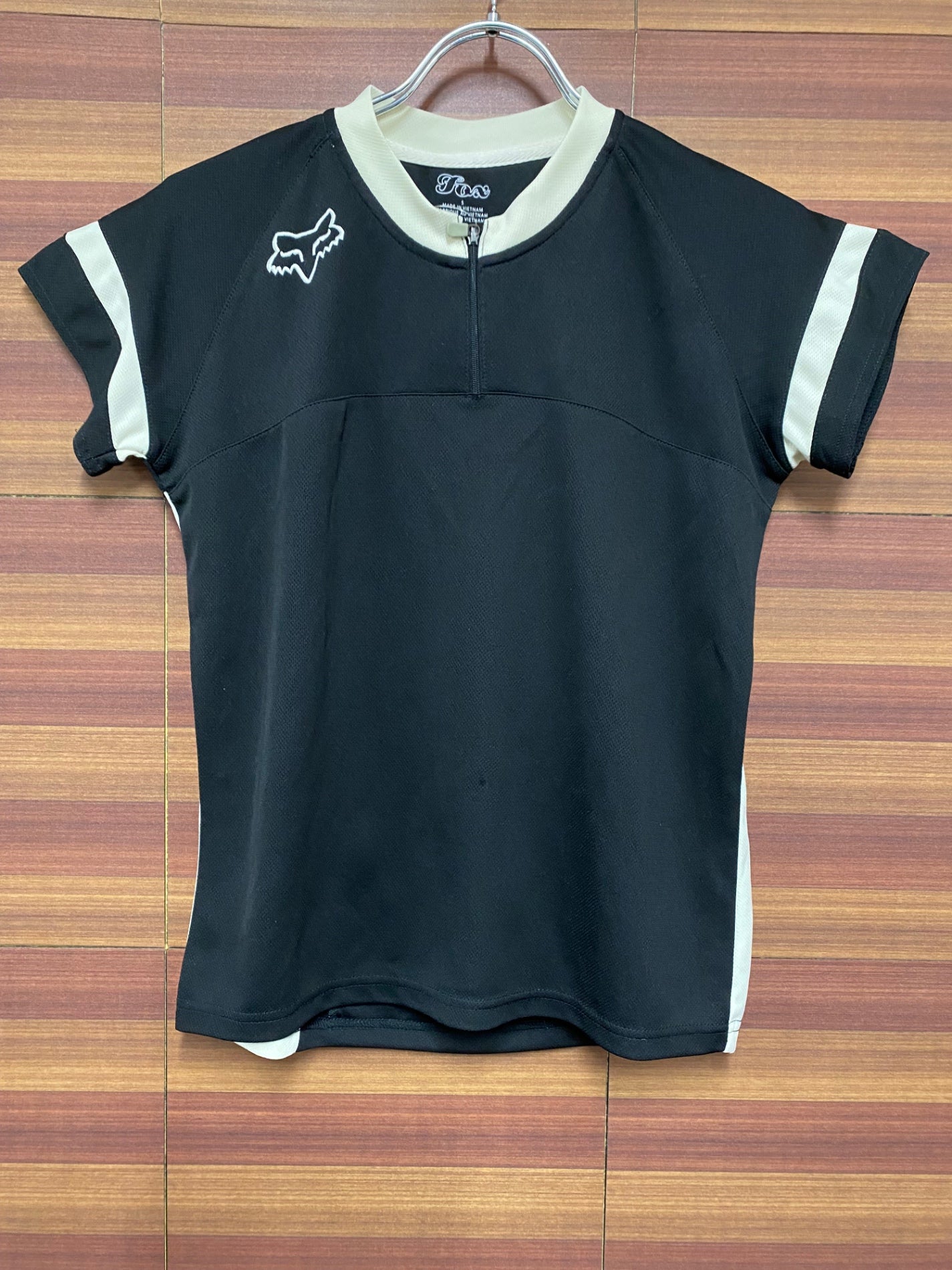 IL900 フォックス FOX ハーフジップシャツ 黒 レディース S