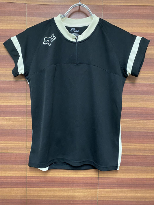 IL900 フォックス FOX ハーフジップシャツ 黒 レディース S