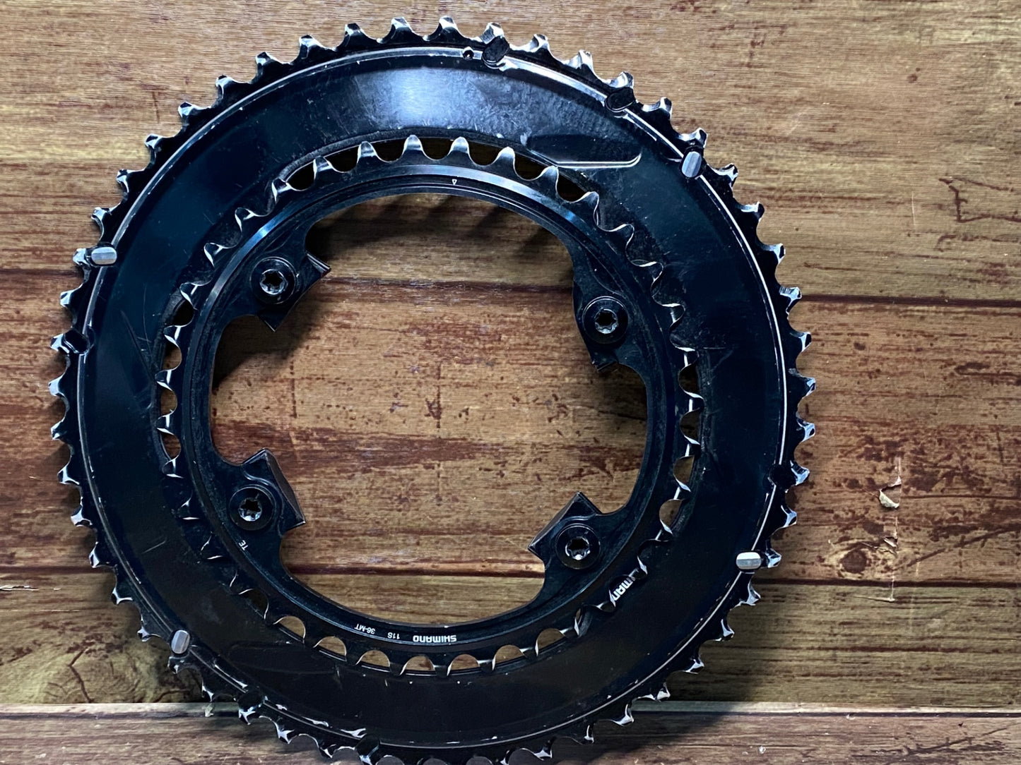 IL160 シマノ SHIMANO デュラエース DURA-ACE FC-R9100 チェーンリングのみ 52/36T チェーンリング固定ボルト付属