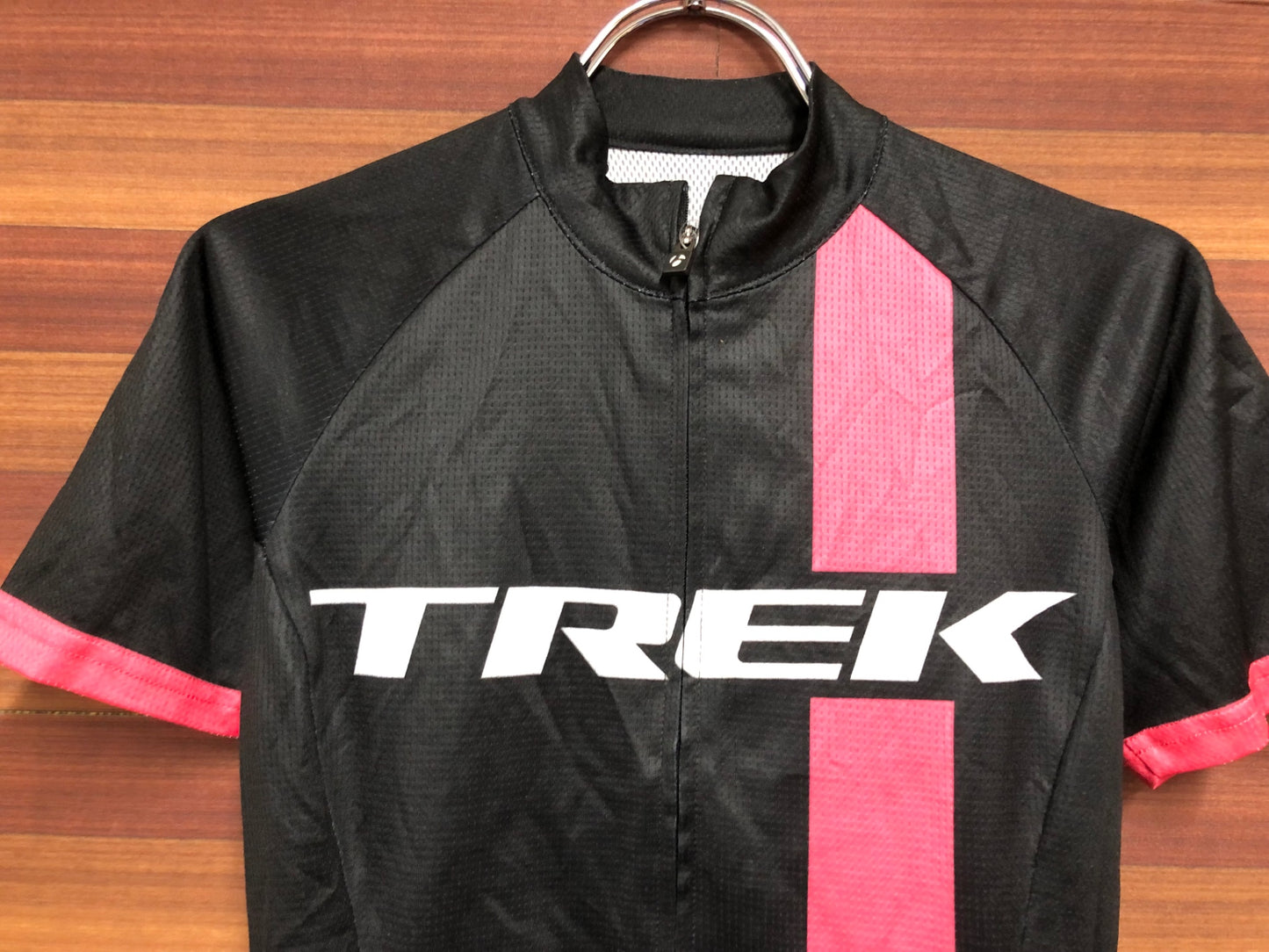 IO344 ボントレガー BONTRAGER 半袖 サイクルジャージ 黒 S レディース