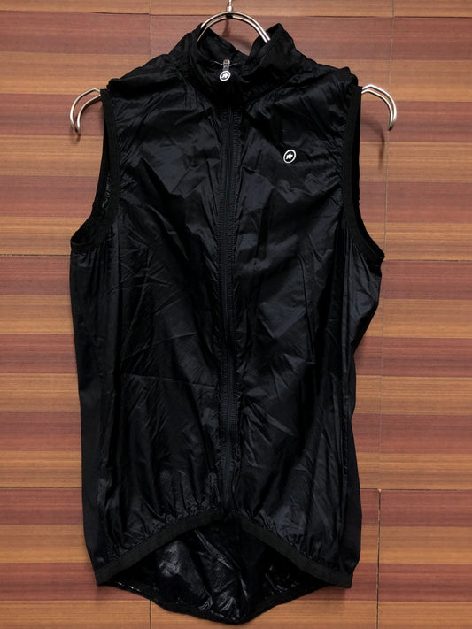 IO235 アソス assos MILLE GT WIND VEST Black series サイクルベスト ジレ 黒 L